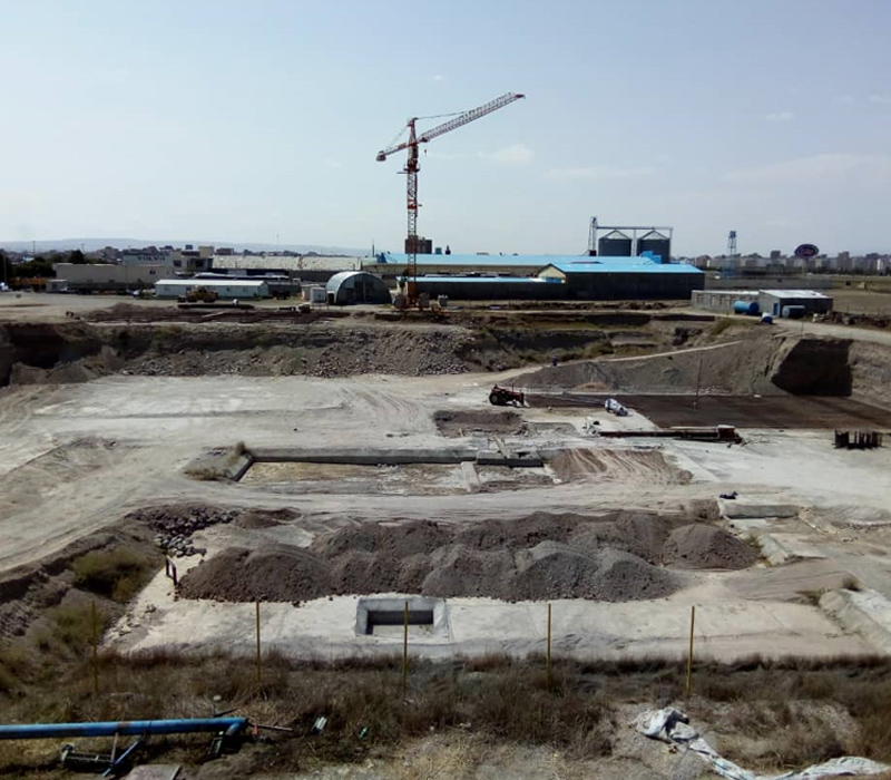 اسکلت بیمارستان 500 تختخوابی اردبیل